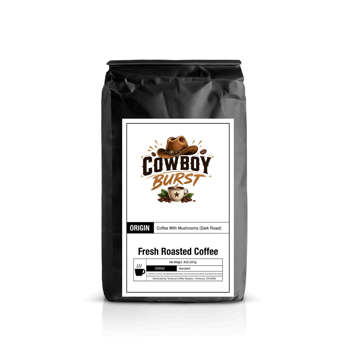 Coffee with Mushrooms Dark Roast